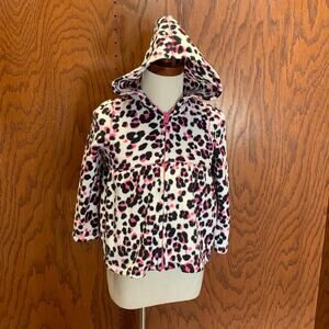 Leopard Hooded Kids Sweater